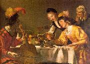 Gerrit van Honthorst The Concert oil painting